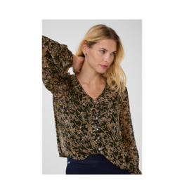 Part Two Sanaz Blouse in Black Flower by Part Two
