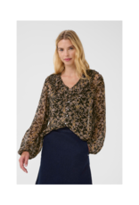 Part Two Sanaz Blouse in Black Flower by Part Two