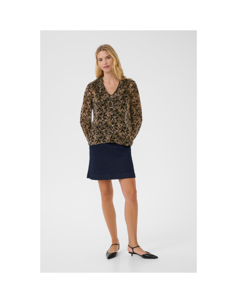 Part Two Sanaz Blouse in Black Flower by Part Two