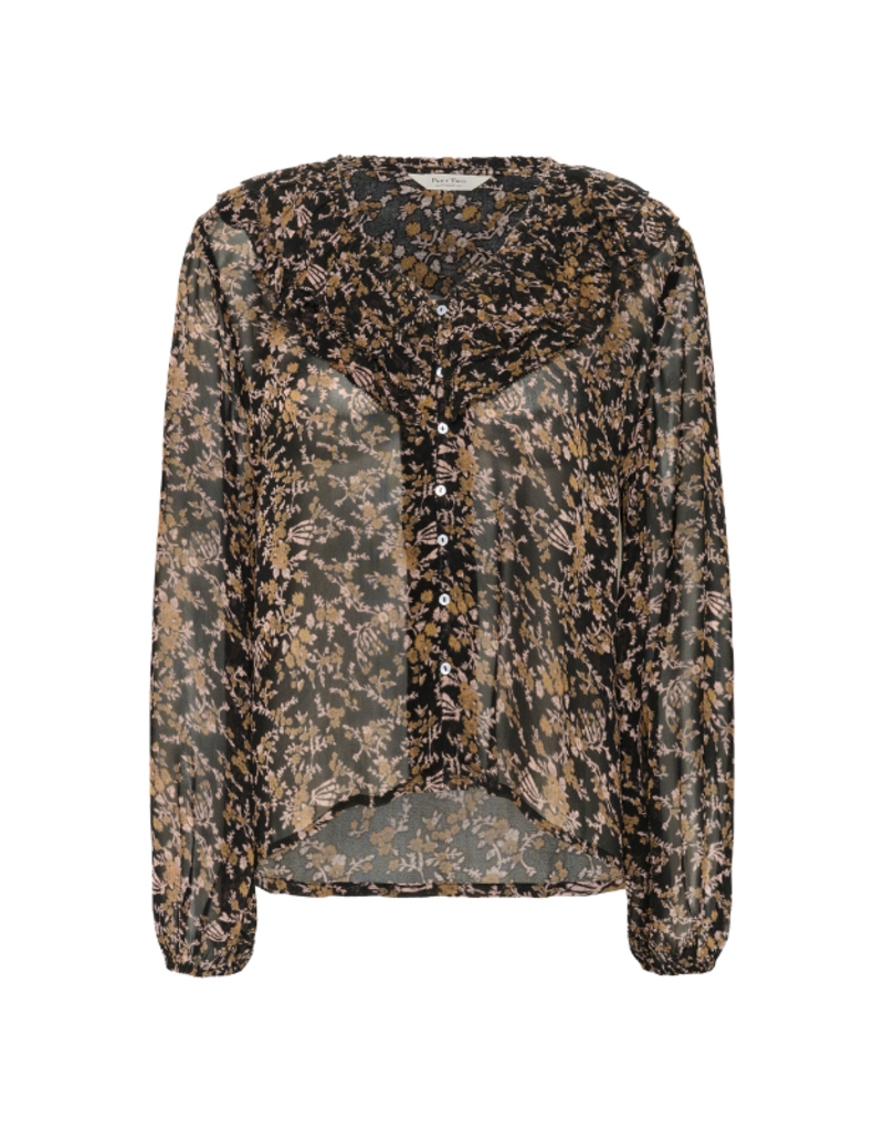 Part Two Sanaz Blouse in Black Flower by Part Two