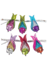Rainbow Sequin Bird Clip Assorted