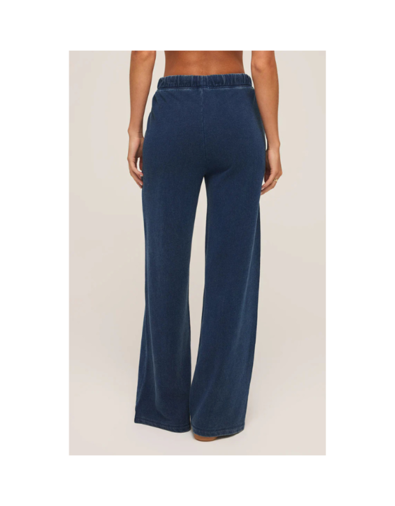 Z Supply Hunter Knit Denim Pant in Indigo by Z Supply