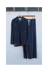 Z Supply Hunter Knit Denim Pant in Indigo by Z Supply