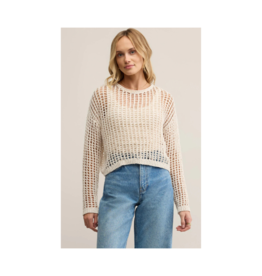 Z Supply Felix Sweater in Crystal by Z Supply