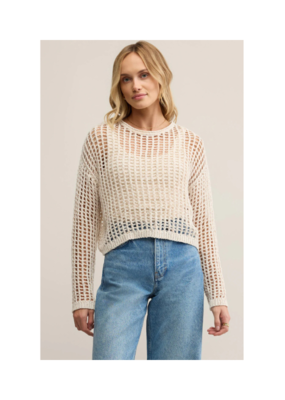 Z Supply Felix Sweater in Crystal by Z Supply