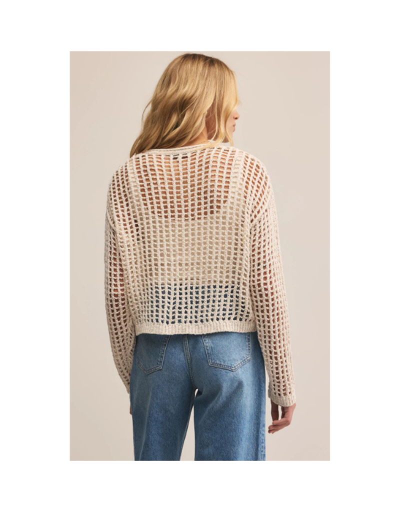 Z Supply Felix Sweater in Crystal by Z Supply
