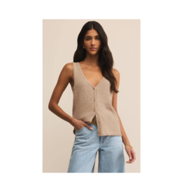 Z Supply Mage Sweater Vest in Natural by Z Supply