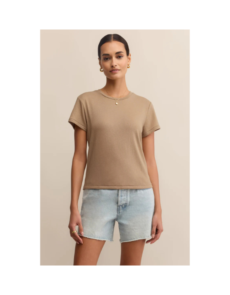Z Supply Ciao Tourist Tee in Desert Tan by Z Supply