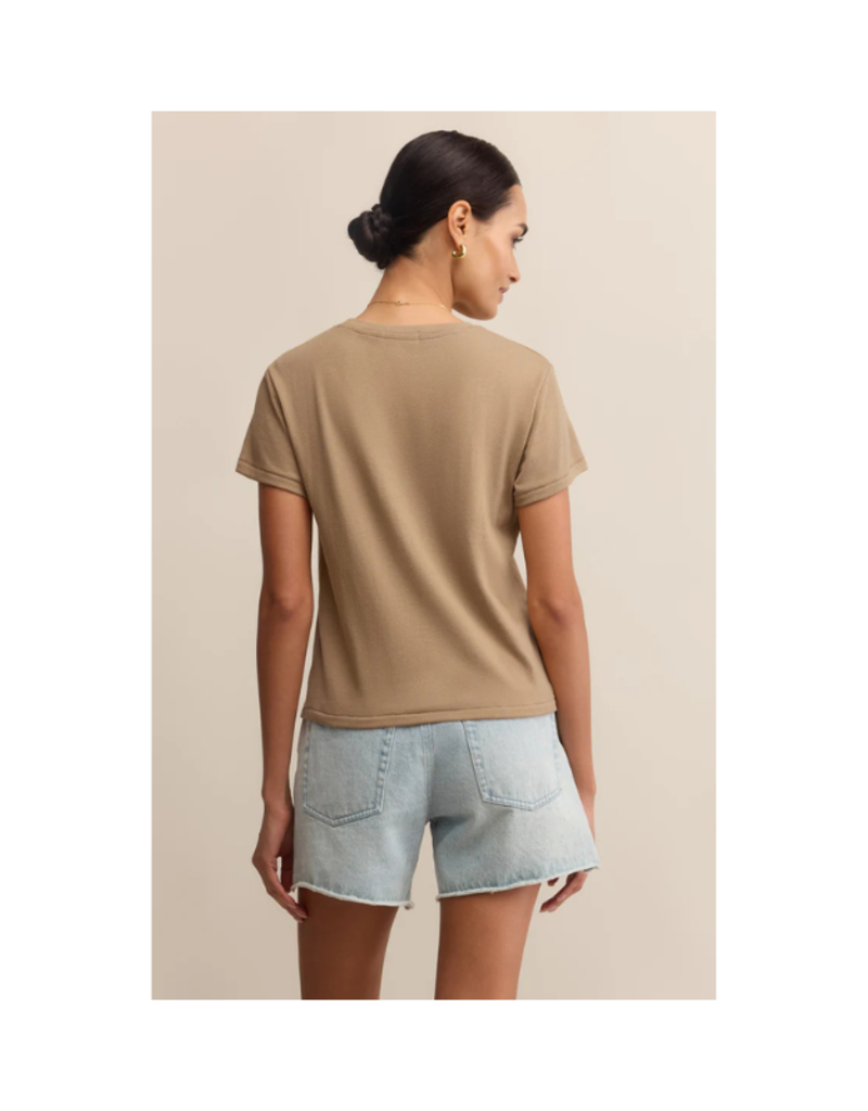 Z Supply Ciao Tourist Tee in Desert Tan by Z Supply