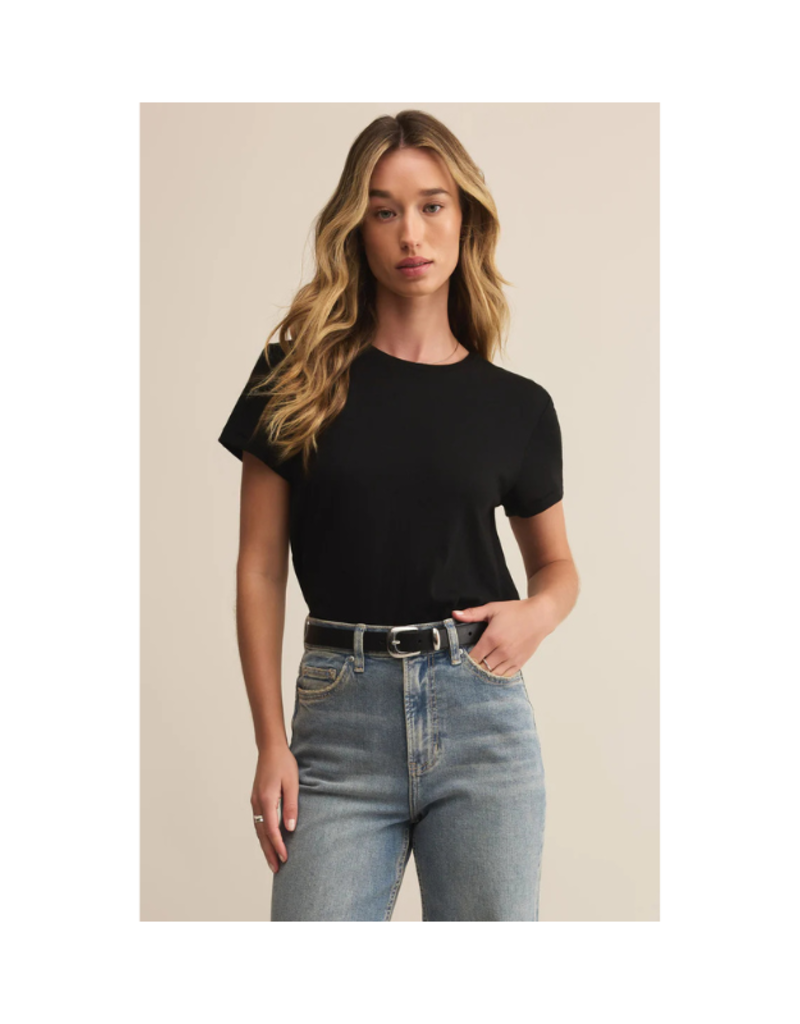 Z Supply Ciao Tourist Tee in Black by Z Supply