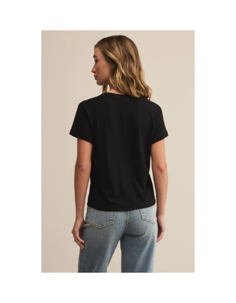 Z Supply Ciao Tourist Tee in Black by Z Supply