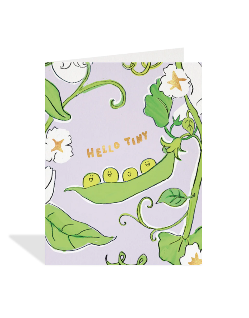 Halfpenny Postage Baby Peas Card