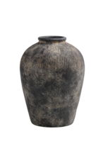 Bacon Basketware Ltd Large Black Terracotta Vase