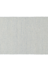 Dash & Albert Dash Handwoven Wool Honeycomb French Blue/Ivory Rug 2'6"x8'
