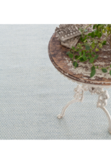 Dash & Albert Dash Handwoven Wool Honeycomb French Blue/Ivory Rug 2'6"x8'