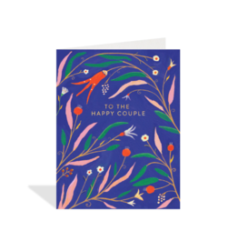 Halfpenny Postage Happy Couple Card