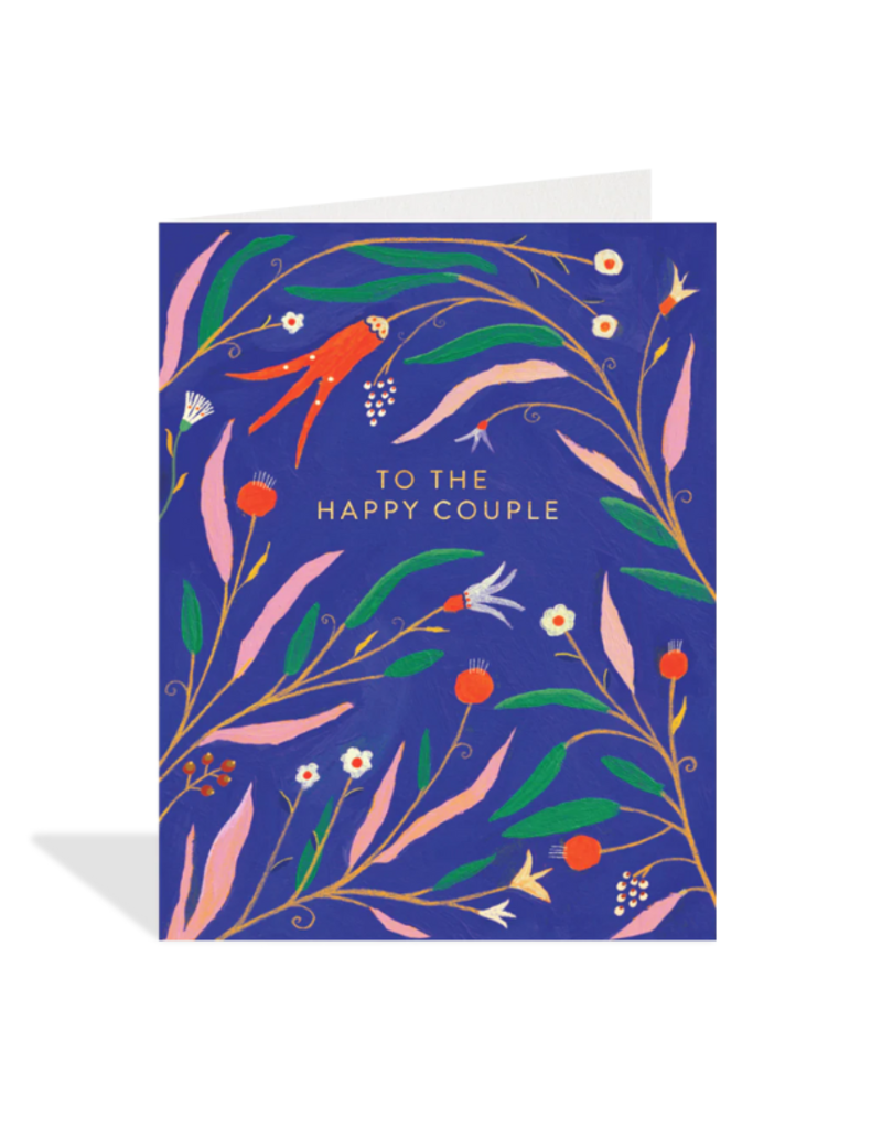 Halfpenny Postage Happy Couple Card