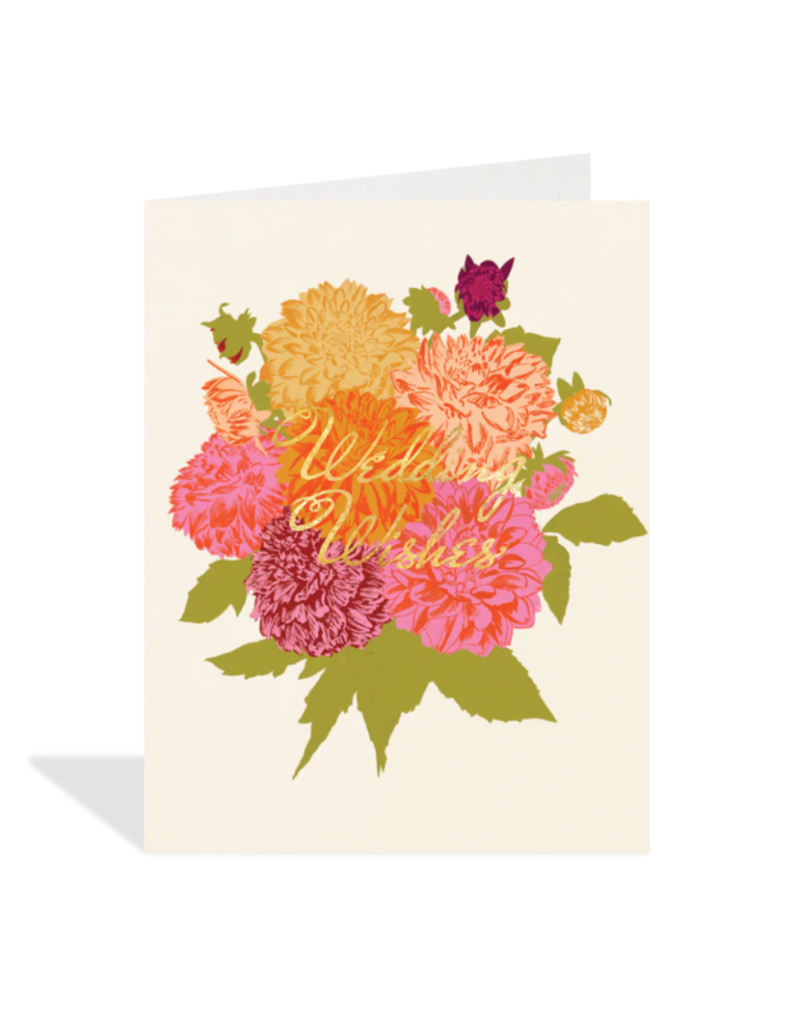 Halfpenny Postage Wedding Wishes Card