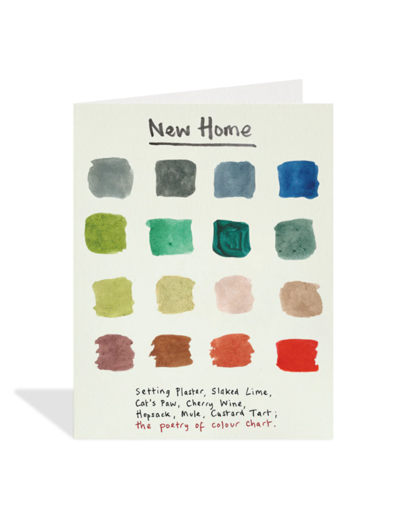 New Home Palette Card
