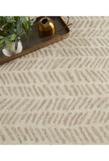 Dash & Albert Dash & Albert Machine Washable Rowley Grey Rug 3x5