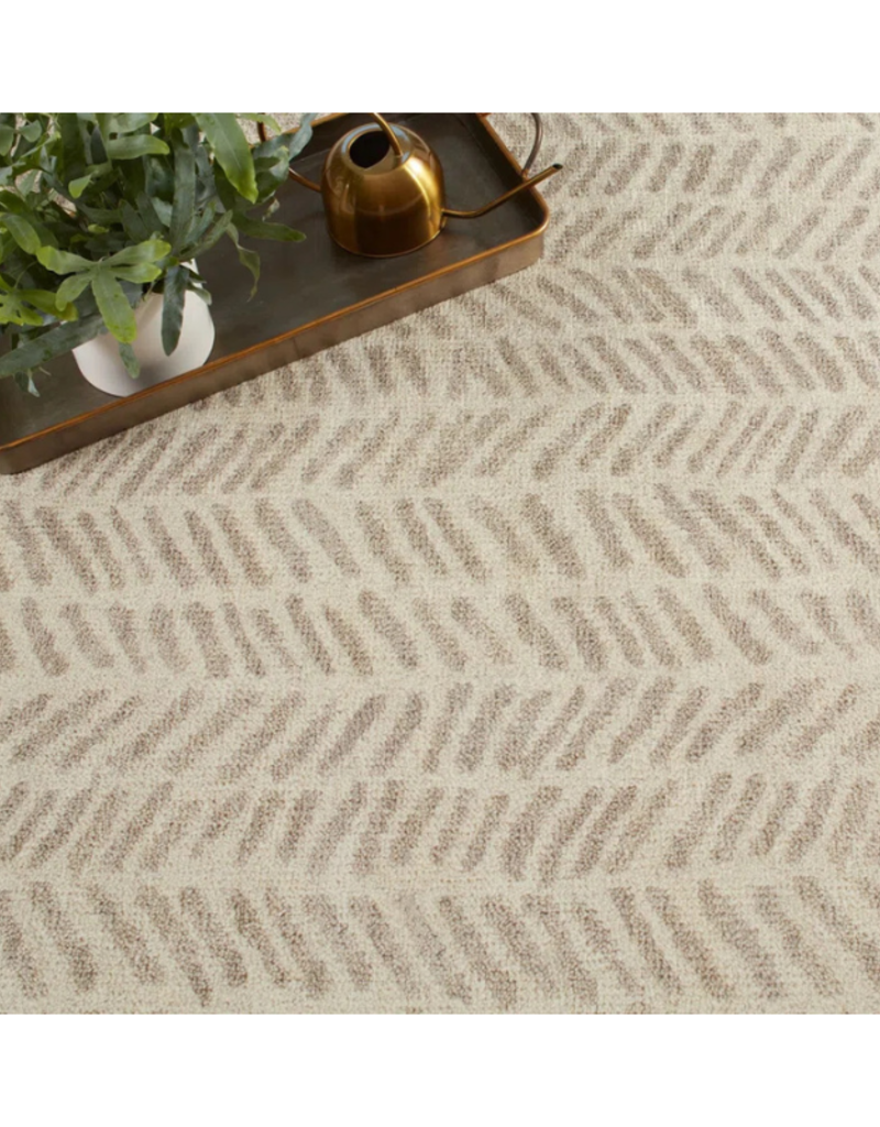 Dash & Albert Dash & Albert Machine Washable Rowley Grey Rug 3x5