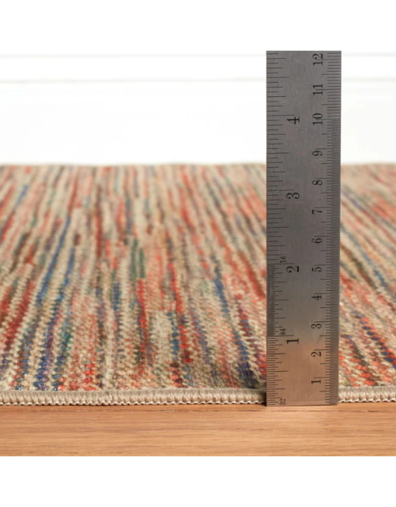 Dash & Albert Dash & Albert Machine Washable Clay Multi Rug 3x5