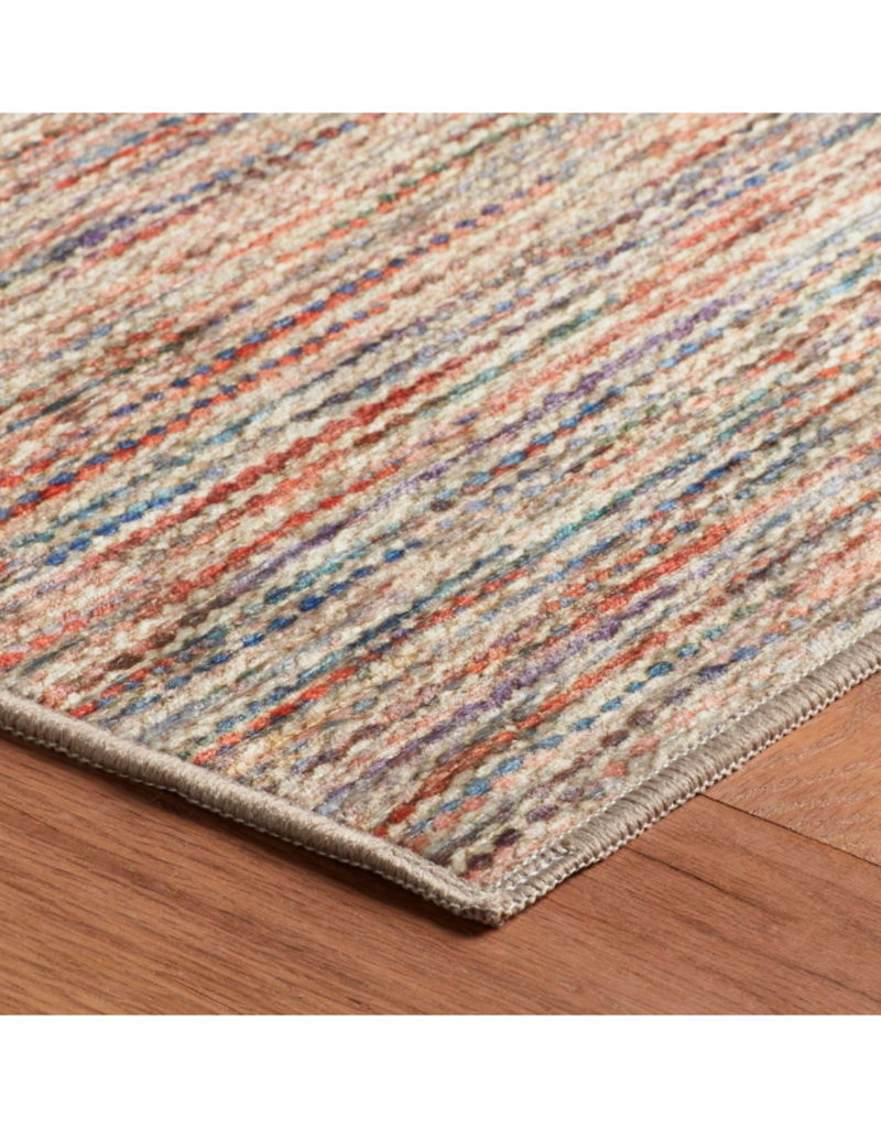 Dash & Albert Dash & Albert Machine Washable Clay Multi Rug 3x5