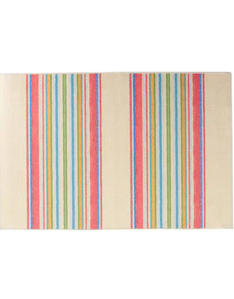 Dash & Albert Dash & Albert Machine Washable Cady Multi Rug 3x5