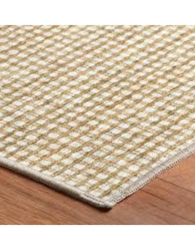 Dash & Albert Dash & Albert Machine Washable Hartley Natural Rug 2'6"x8'