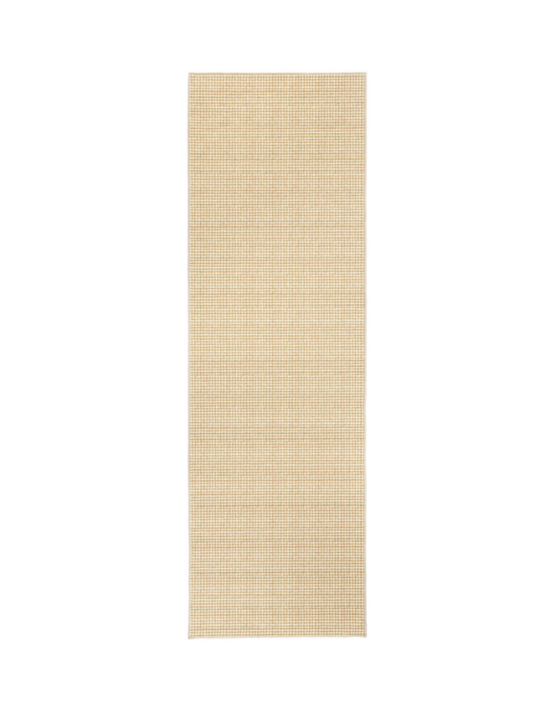 Dash & Albert Dash & Albert Machine Washable Hartley Natural Rug 2'6"x8'