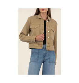 Kut from the Kloth Elle Crop Jacket in Cinnamon by Kut from the Kloth