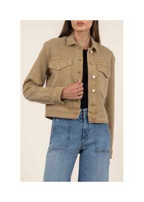 Kut from the Kloth Elle Crop Jacket in Cinnamon by Kut from the Kloth