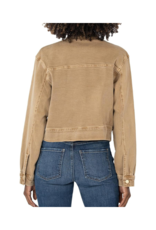 Kut from the Kloth Elle Crop Jacket in Cinnamon by Kut from the Kloth