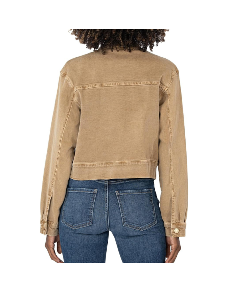 Kut from the Kloth Elle Crop Jacket in Cinnamon by Kut from the Kloth