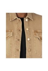 Kut from the Kloth Elle Crop Jacket in Cinnamon by Kut from the Kloth