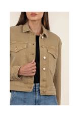 Kut from the Kloth Elle Crop Jacket in Cinnamon by Kut from the Kloth