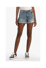 Kut from the Kloth Jane High Rise Short with Fray in Still by Kut from the Kloth