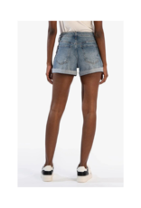 Kut from the Kloth Jane High Rise Short with Fray in Still by Kut from the Kloth