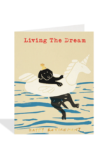 Halfpenny Postage Living The Dream Card