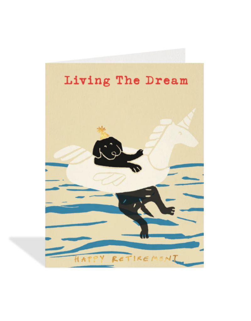 Halfpenny Postage Living The Dream Card