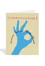 Halfpenny Postage Winner Winner Card