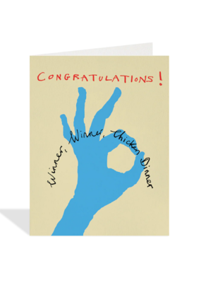 Winner Winner Card