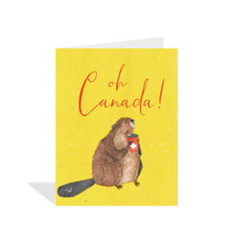 Canada Beaver Card