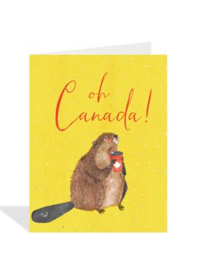Canada Beaver Card