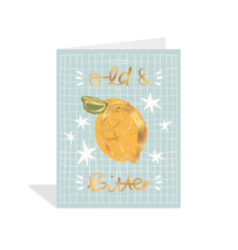 Old And Bitter Card