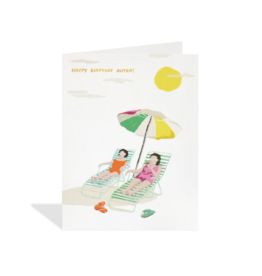 Halfpenny Postage Happy Birthday Sister Card