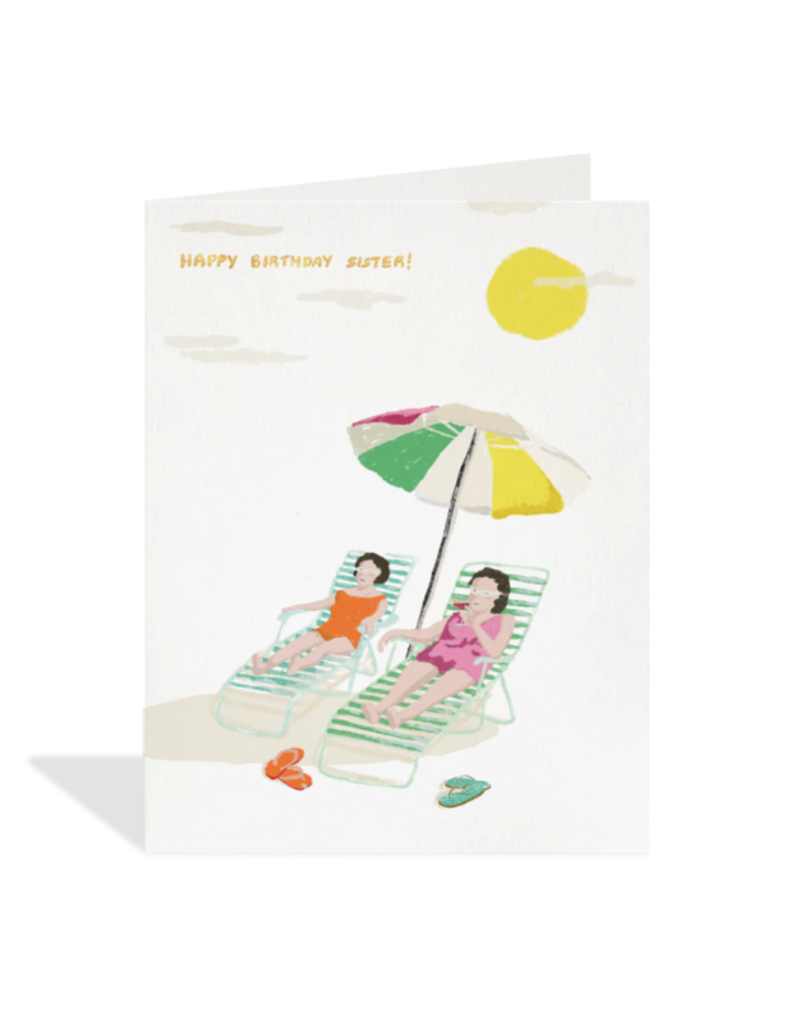 Halfpenny Postage Happy Birthday Sister Card