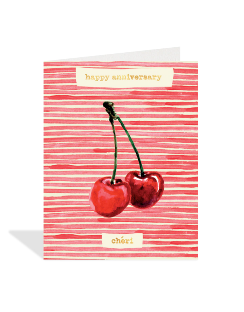Halfpenny Postage Anniversary Cheri Card