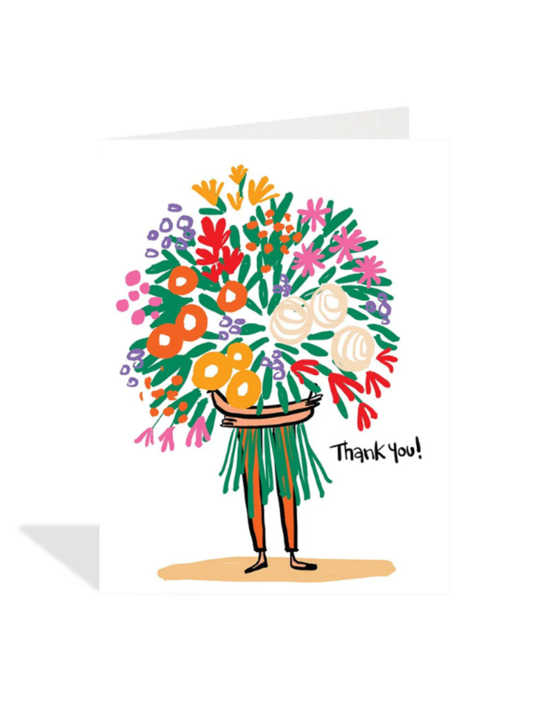 Halfpenny Postage Thanks A Bunch Card
