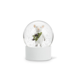 Mouse with Tree Snow Globe